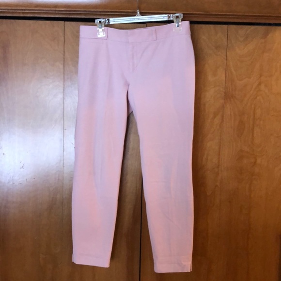 Banana Republic Sloan Pink Pants Size 6 - Picture 1 of 4